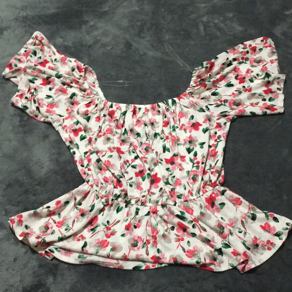 Beautiful floral blouse